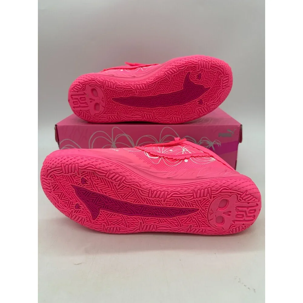 Puma MB.05 X Lamelo Ball Men's Size 13 Fast & Furious Pink Shoes 314021 01